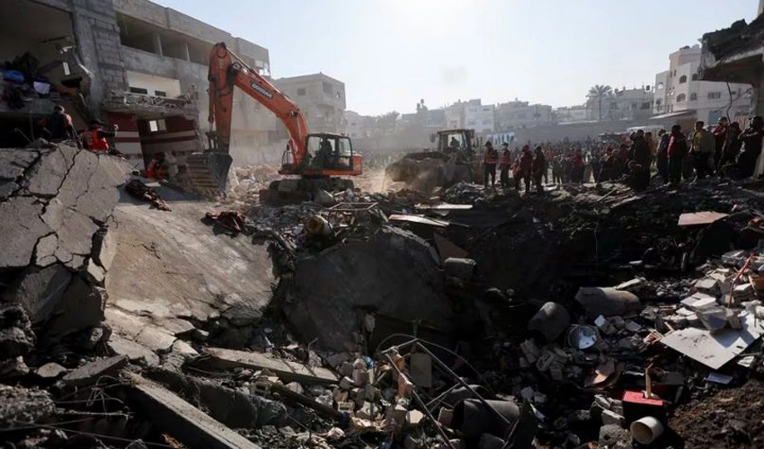 Israeli strikes hit Rafah houses, at least 25 martyred