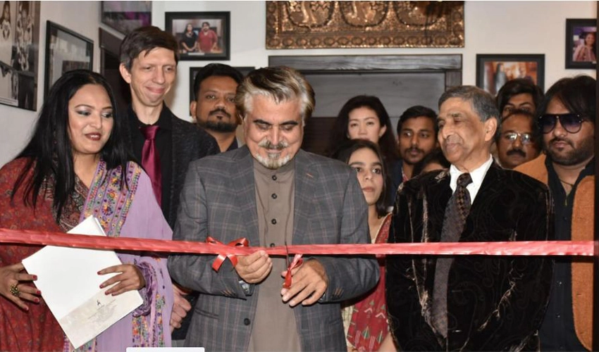 Federal Minister Syed Jamal Shah inaugurates Saira Arts Academy in Lahore