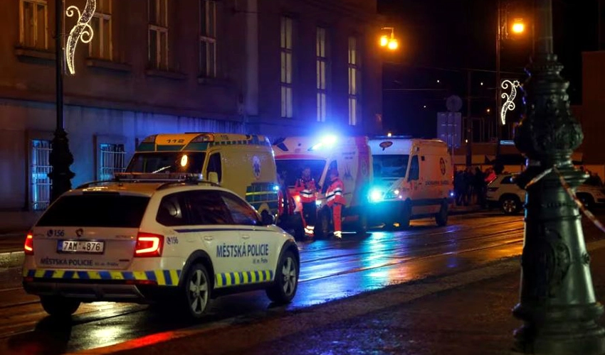 Gunman kills 15 in unprecedented attack at Prague university