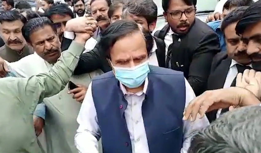 Ch Pervaiz Elahi shifted to hospital from Adiala jail for chest pain