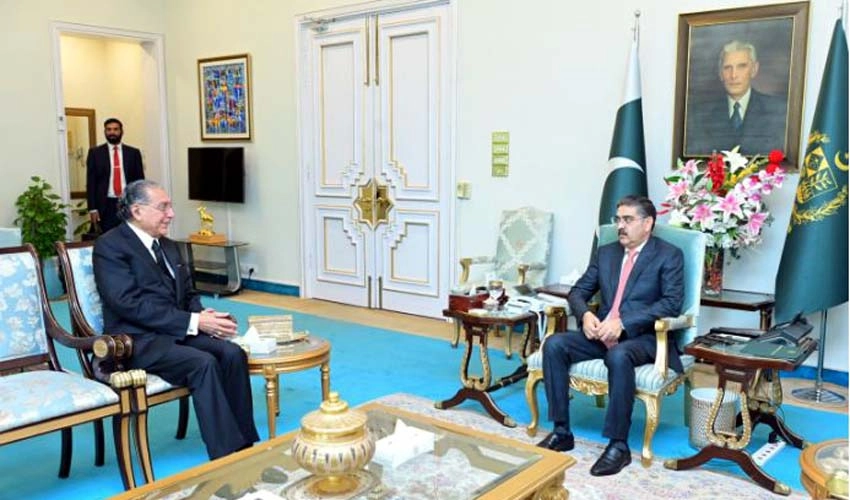 PM lauds Munir Akram for effectively representing Pakistan’s position on Palestine issue at UN