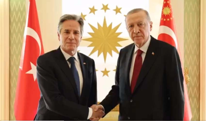 Blinken tackles Gaza, NATO growth with Turkey's Erdogan
