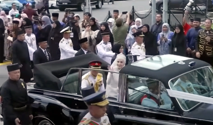 Brunei’s Prince Abdul Mateen weds fiancee in lavish 10-day ceremony