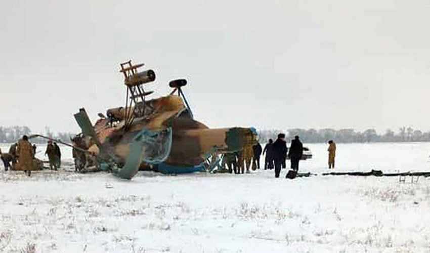 Kyrgyzstan army helicopter crash kills one, injures seven