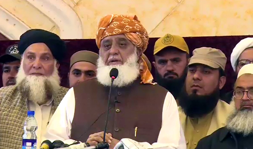 Promotion of rule of law, democracy crushed in country: Maulana Fazalur Rehman