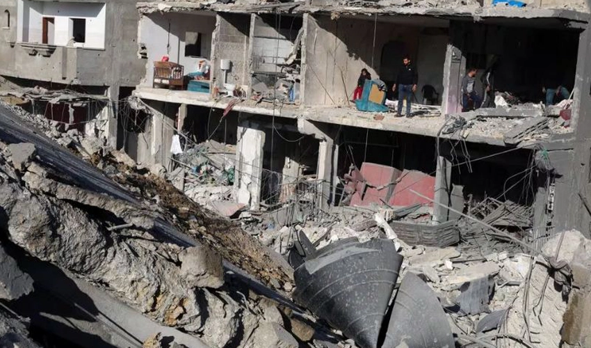 Terrorist Israel strikes Rafah as truce talks under way, martyrs' toll soars to 29,410