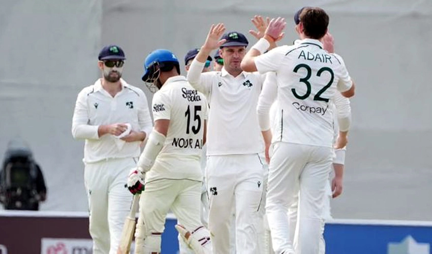 Ireland beat Afghanistan to claim maiden Test victory