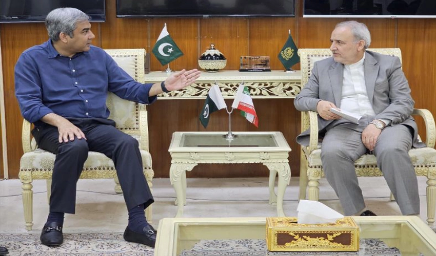Iranian envoy discusses details of President’s visit with Mohsin Naqvi