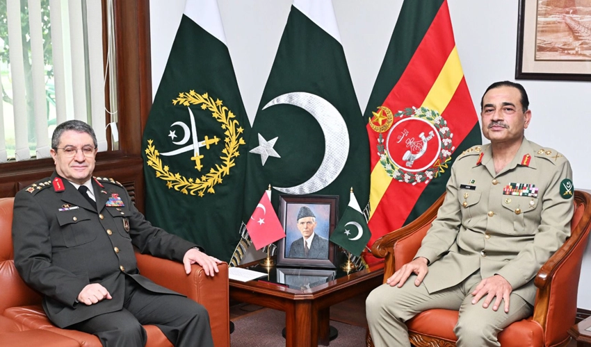 COAS emphasizes need to further strengthen military-to-military cooperation with Turkey