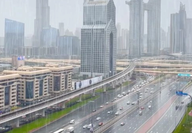 Schools, offices shut as heavy rain returns to desert UAE