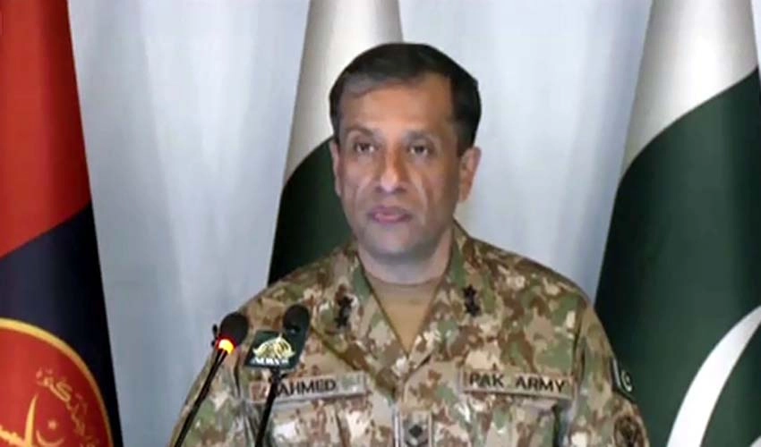 No dialogues with political anarchists, declares DG ISPR Maj Gen Ahmed Sharif Chaudhary