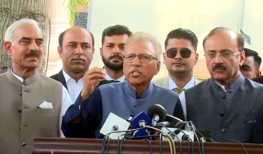 Arif Alvi calls for forming independent commission on May 9