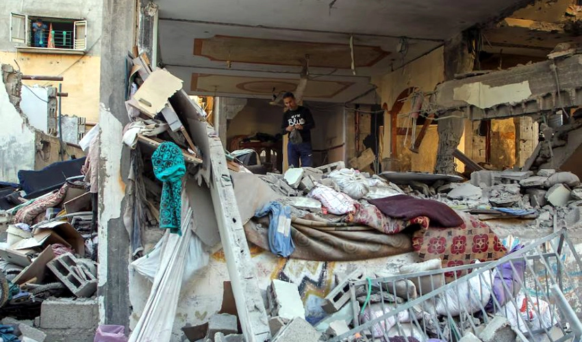 Israel hits Rafah despite US warning on arms transfers, martyrs' toll at 34,904
