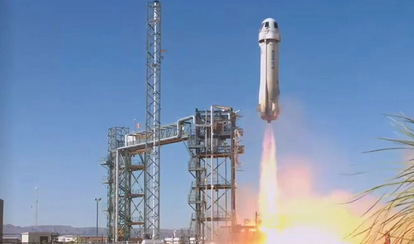 Blue Origin launches first crew to edge of space since 2022 grounding