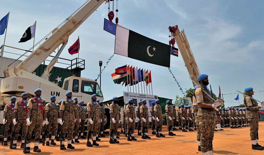 UN honours Pakistani peacekeepers for ‘outstanding’ work in saving Bentiu, South Sudan, from floods