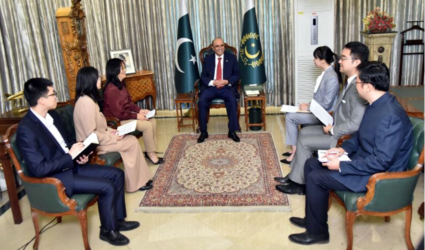 President Asif Zardari stresses need for strengthening Pak-China people-to-people contacts