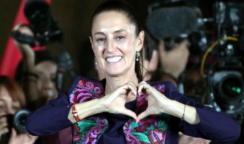 Claudia Sheinbaum makes history as Mexico's first woman president