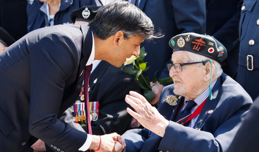 UK's Sunak apologises for leaving D-Day ceremony early