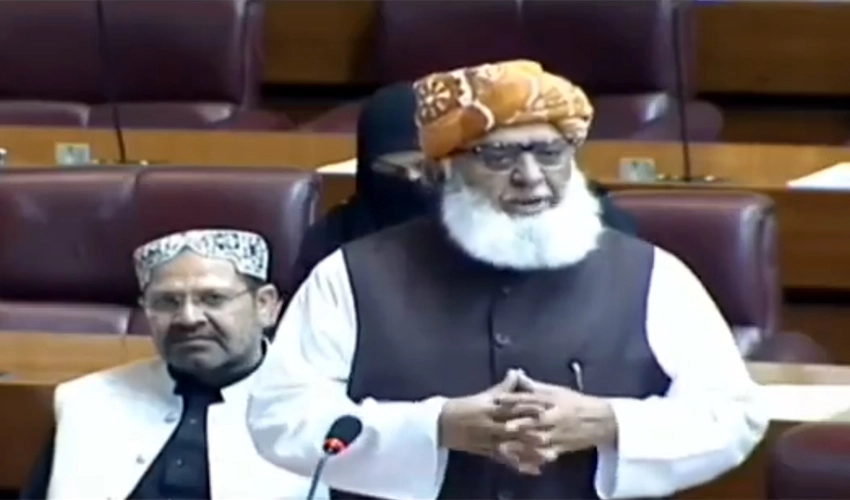 Everything will be fine if establishment gets out of politics: Maulana Fazalur Rehman