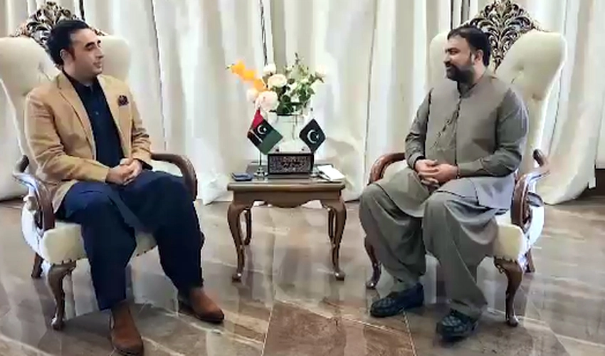 Bilawal Bhutto, Sarfraz Bugti discuss public welfare projects in Balochistan