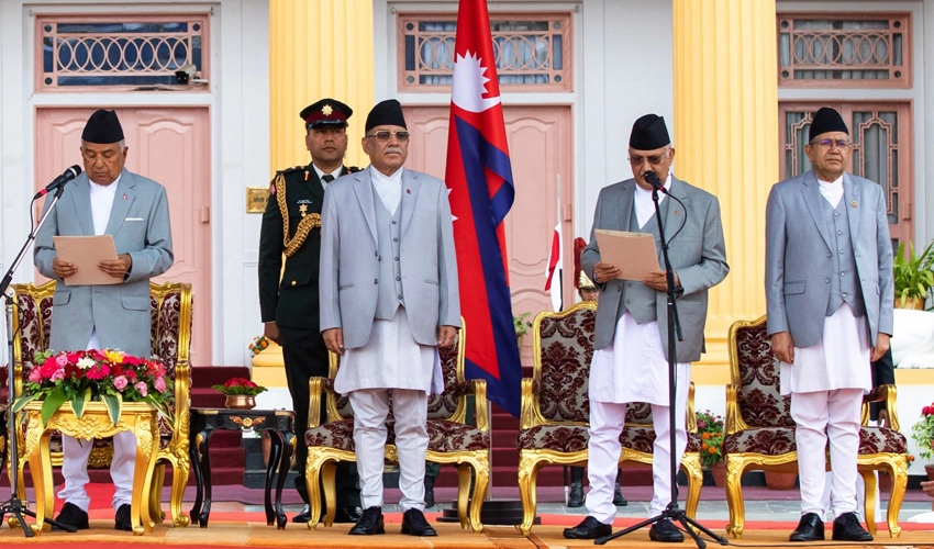 Nepal's Communist PM takes power for fourth time