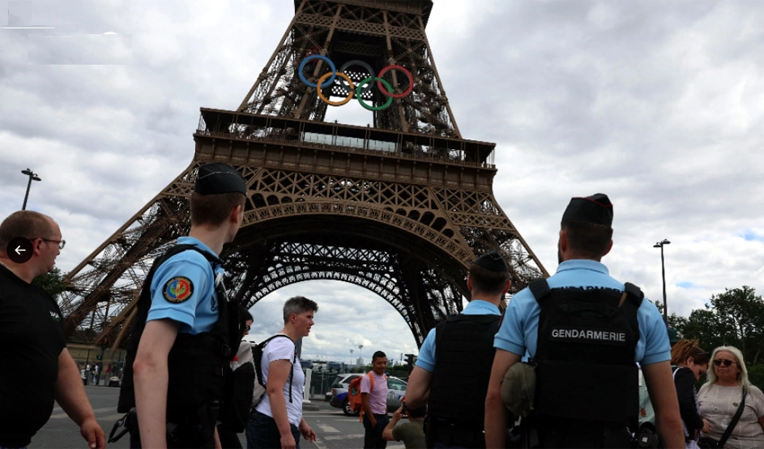 Central Paris locks down for Olympics as athletes arrive