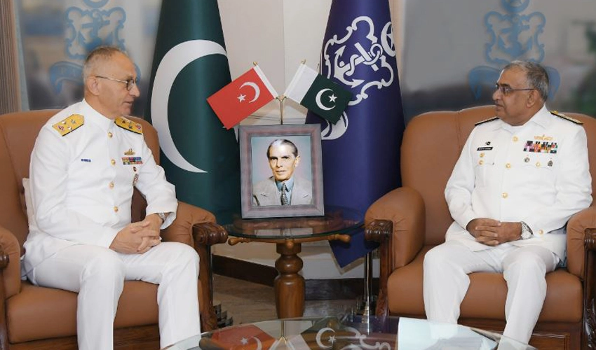 CNS Naveed Ashraf, Turkish Naval Forces chief discuss matters related to operations & training