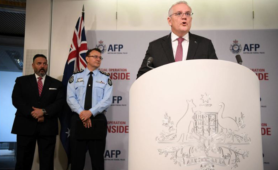 Global crackdown on organised crime after high-tech US-Australia sting