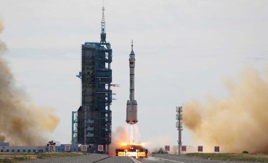 China launches crewed spacecraft Shenzhou-12 in historic mission