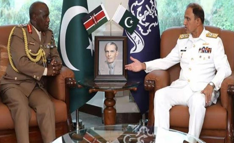 Kenyan Chief of Defence Forces visits Naval Headquarters, calls on CNS