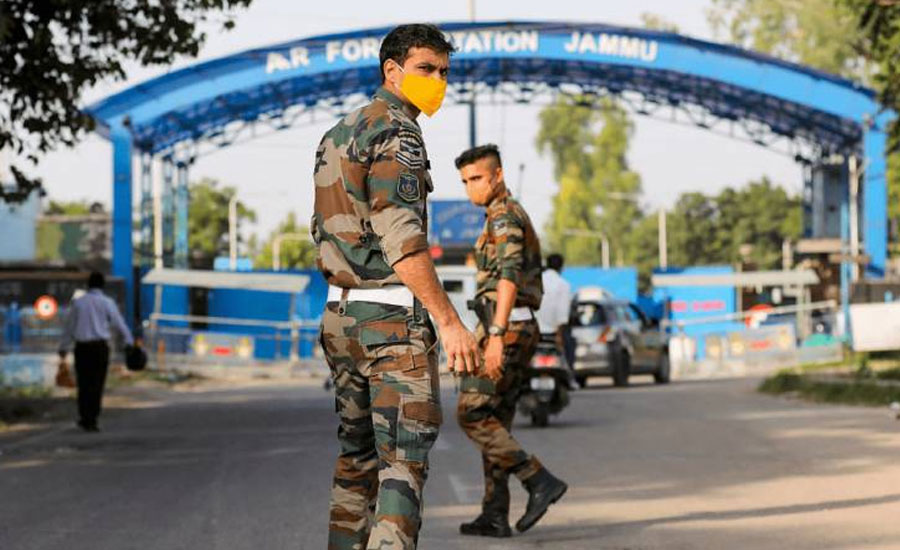 Two blasts explodes at IAF base in IIOJK airport