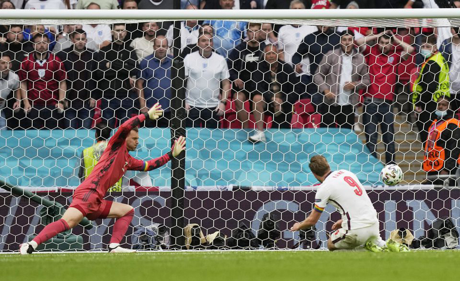 England beat Germany 2-0 to move into European Championship last eight
