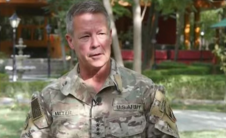US Commander Scott Miller warns Taliban to stop Afghan offensive or face air strikes