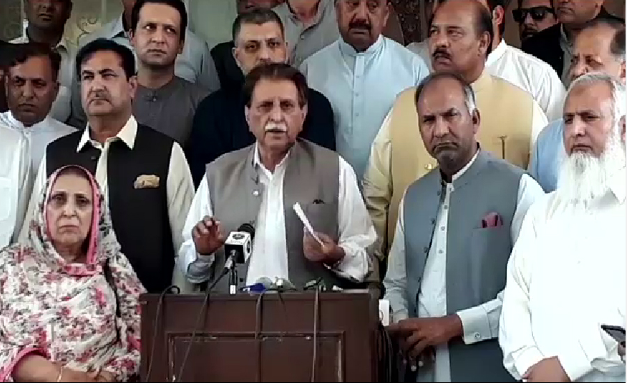 AJK PM Raja Farooq Haider accuses federal govt of pre-poll rigging in next elections